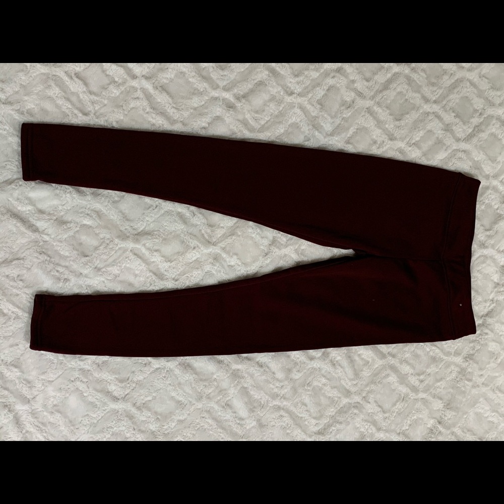 Fleece lined leggings